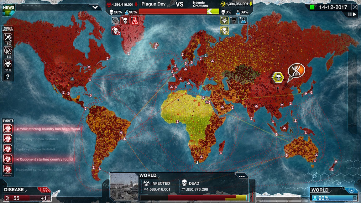 Resultado de imagen de plague inc evolved multiplayer"