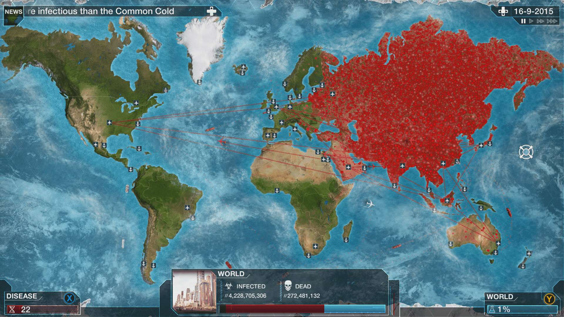 Plague Inc: Evolved coming to Xbox One - Ndemic Creations