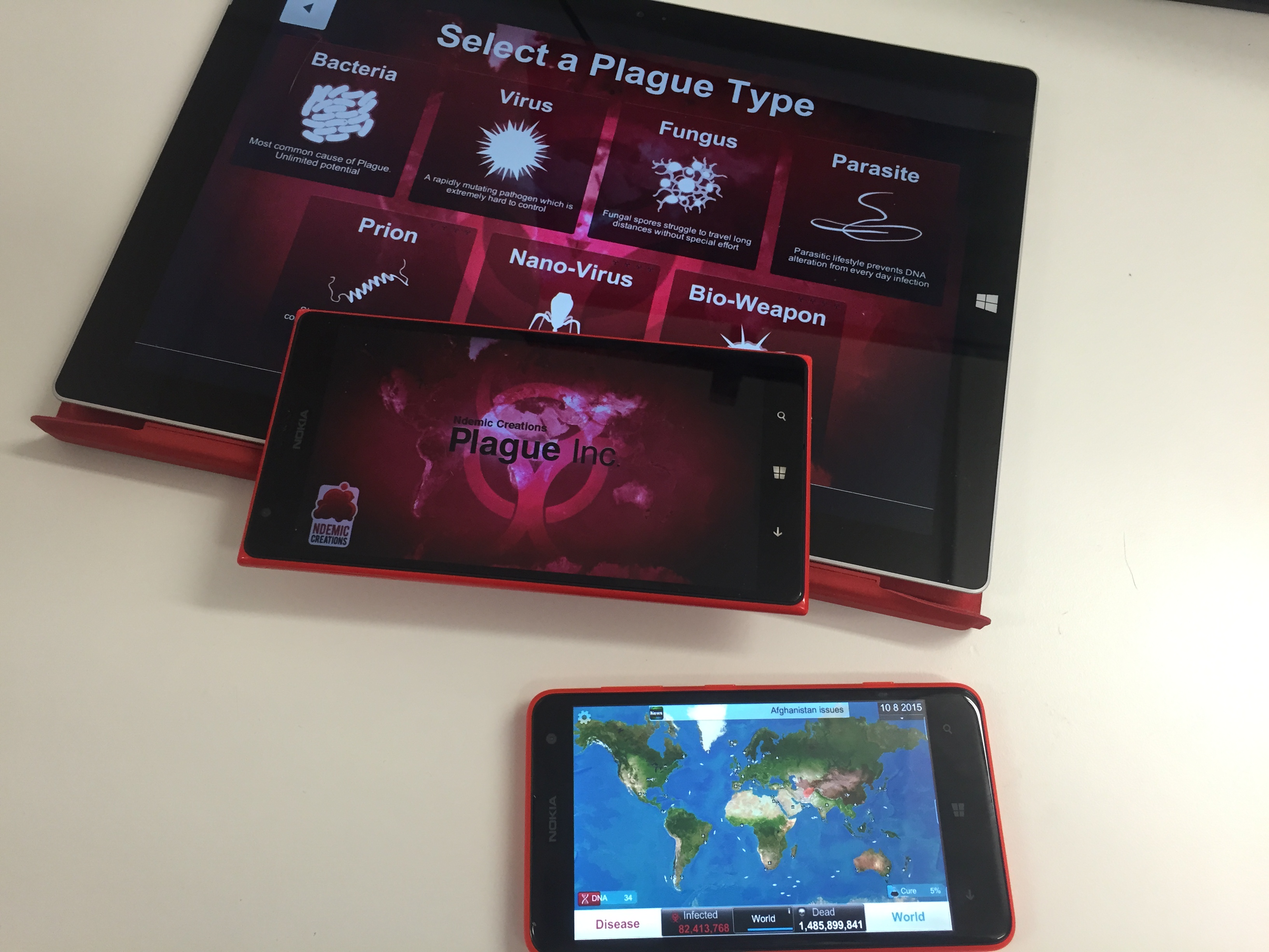 Plague Inc. is coming to Windows Phone! - Ndemic Creations