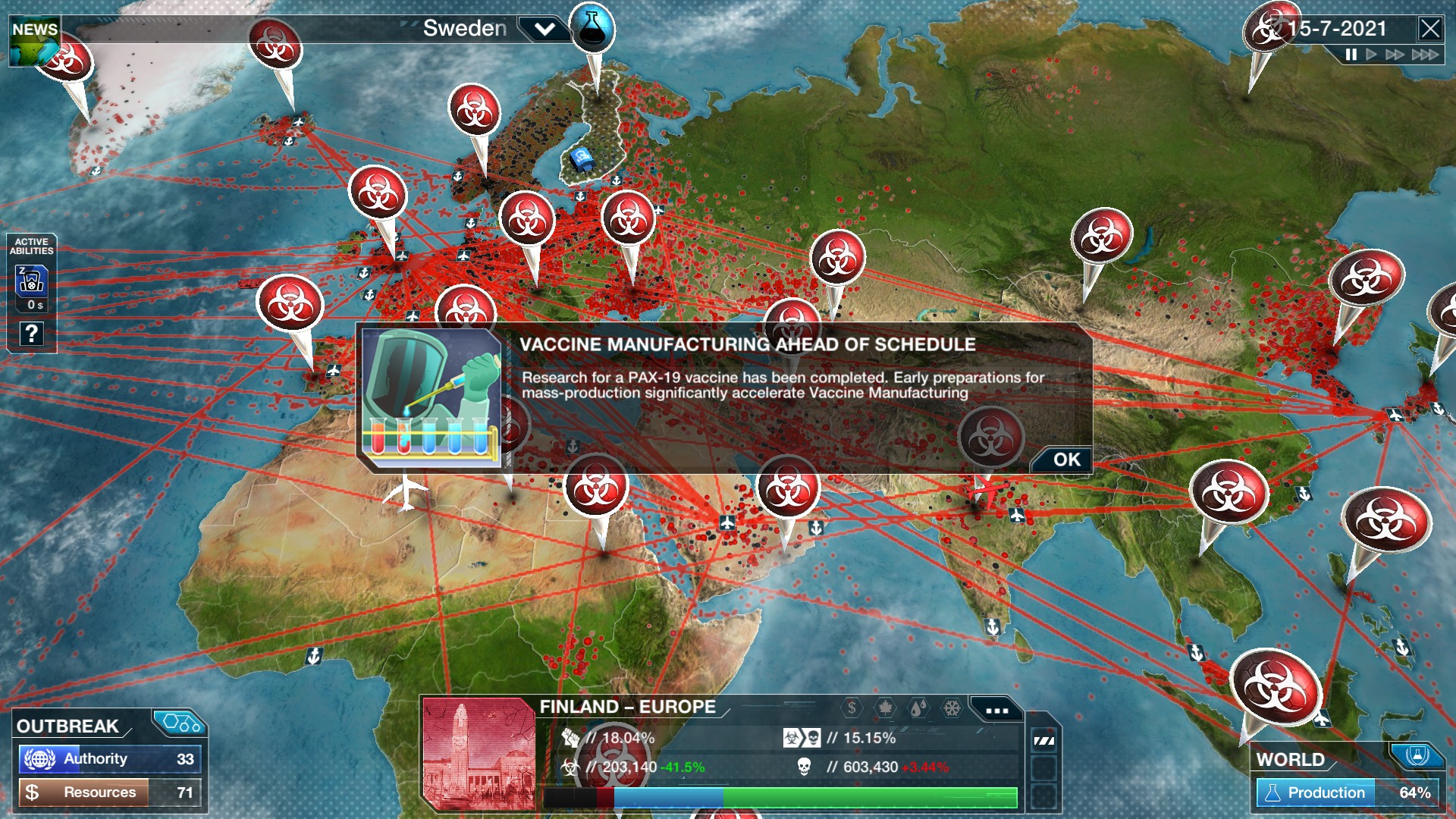 Plague Inc: The Cure is out now on Steam! - Ndemic Creations